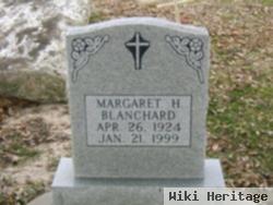 Margaret H Blanchard