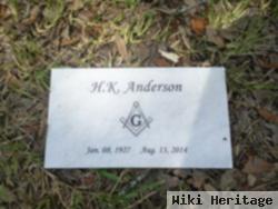 H K Anderson