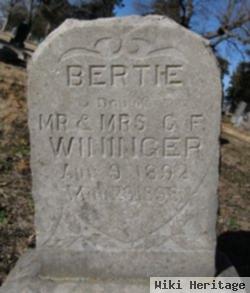 Bertie Wininger