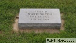 Calvin D. Warrington