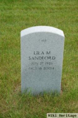 Lila M Sandford