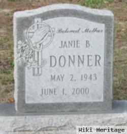 Janie B Donner