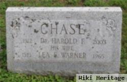 Dr Harold F Chase