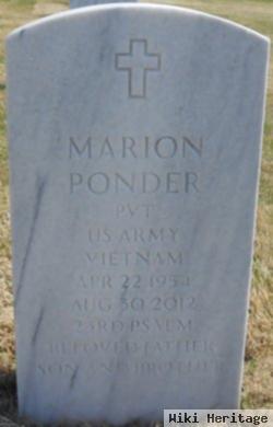 Marion Ponder