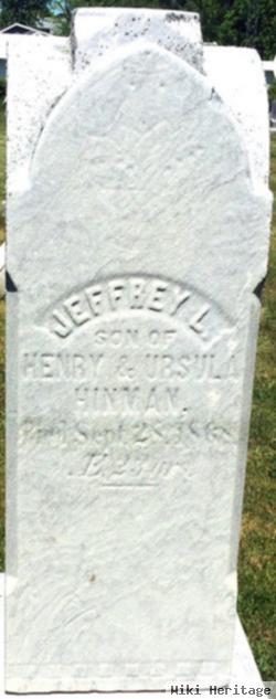 Jeffrey L Hinman