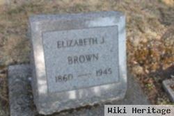 Elizabeth Jane Harrison Brown