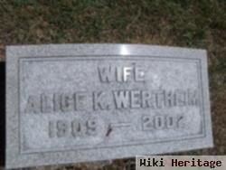 Alice K. Wertheim