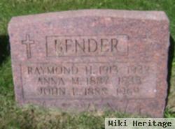 Raymond H Bender