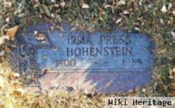 Irma Hohenstein Press