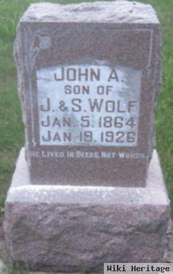 John A Wolf