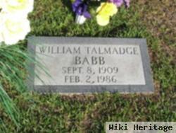 William Talmadge Babb