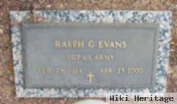 Ralph G Evans