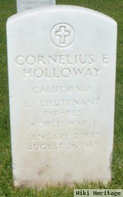 Cornelius E Holloway