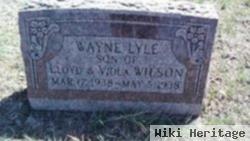 Wayne Lyle Wilson