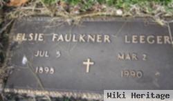 Elsie Faulkner Leeger