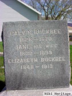 Elizabeth Buckbee