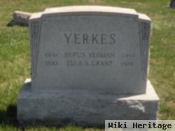 Rufus Yeoman Yerkes