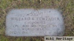 Willard K Lewzader