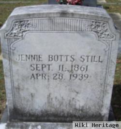 Jennie Botts Still