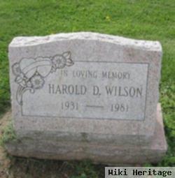 Harold D Wilson