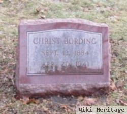 Christ Bording