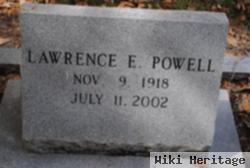 Lawrence E Powell