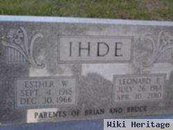 Esther Ihde