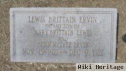 Lewis Brittain Ervin