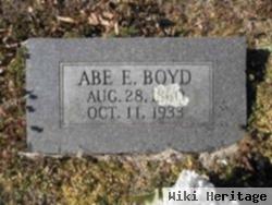 Abram E "abe" Boyd