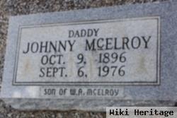 Johnny Mcelroy