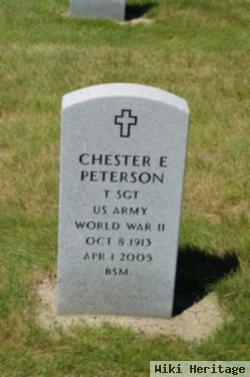 Chester E Peterson