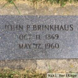 John P Brinkhaus