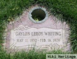 Gaylon Leroy Whiting