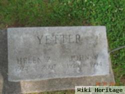 Helen Z. Zigler Yetter