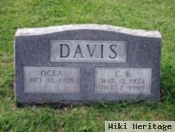 C K Davis