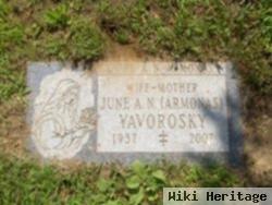 June A Armonas Yavorosky