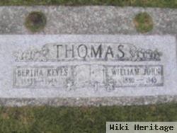 Bertha Louisa Keyes Thomas