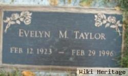 Evelyn M. French Taylor