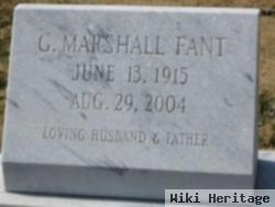 George Marshall Fant