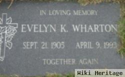 Evelyn Kathryn Weigel Wharton