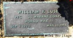 Pfc William K Lusk