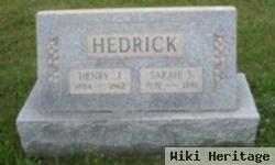 Sarah S Pearsall Hedrick