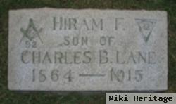 Hiram F Lane