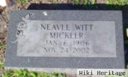 Neavle Witt Mickler