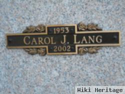 Carol J Lang