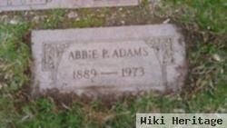 Abigail "abbie" Powell Adams Ries