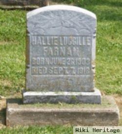 Hallie Luccille Farnam