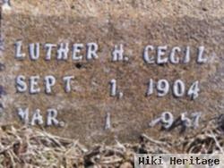 Luther H Cecil