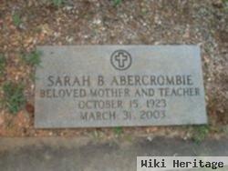 Sarah Byrd Abercrombie