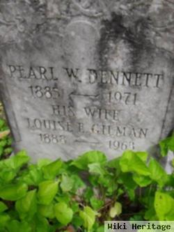 Pearl W Dennett